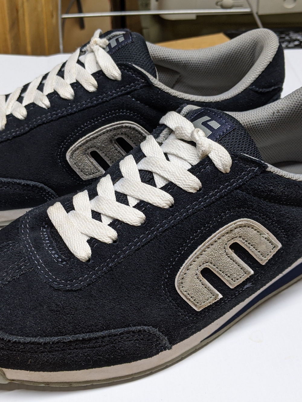 Etnies Lo-cut II ls Navy, Grey, And White Sneakers
